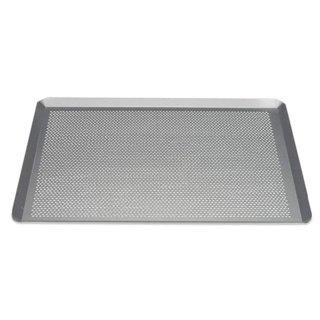 Plaque perforée 400x300 bord 45°